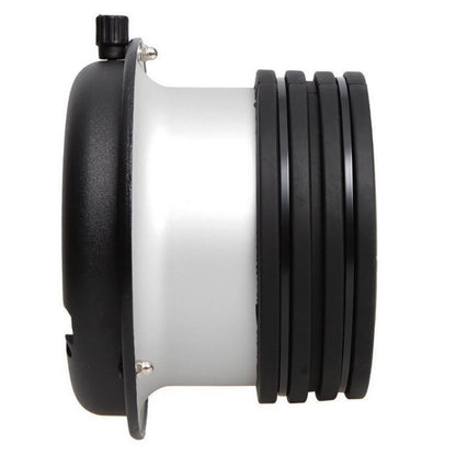 Adaptateur StudioKing SK-PFBW vu de profil, côté Profoto