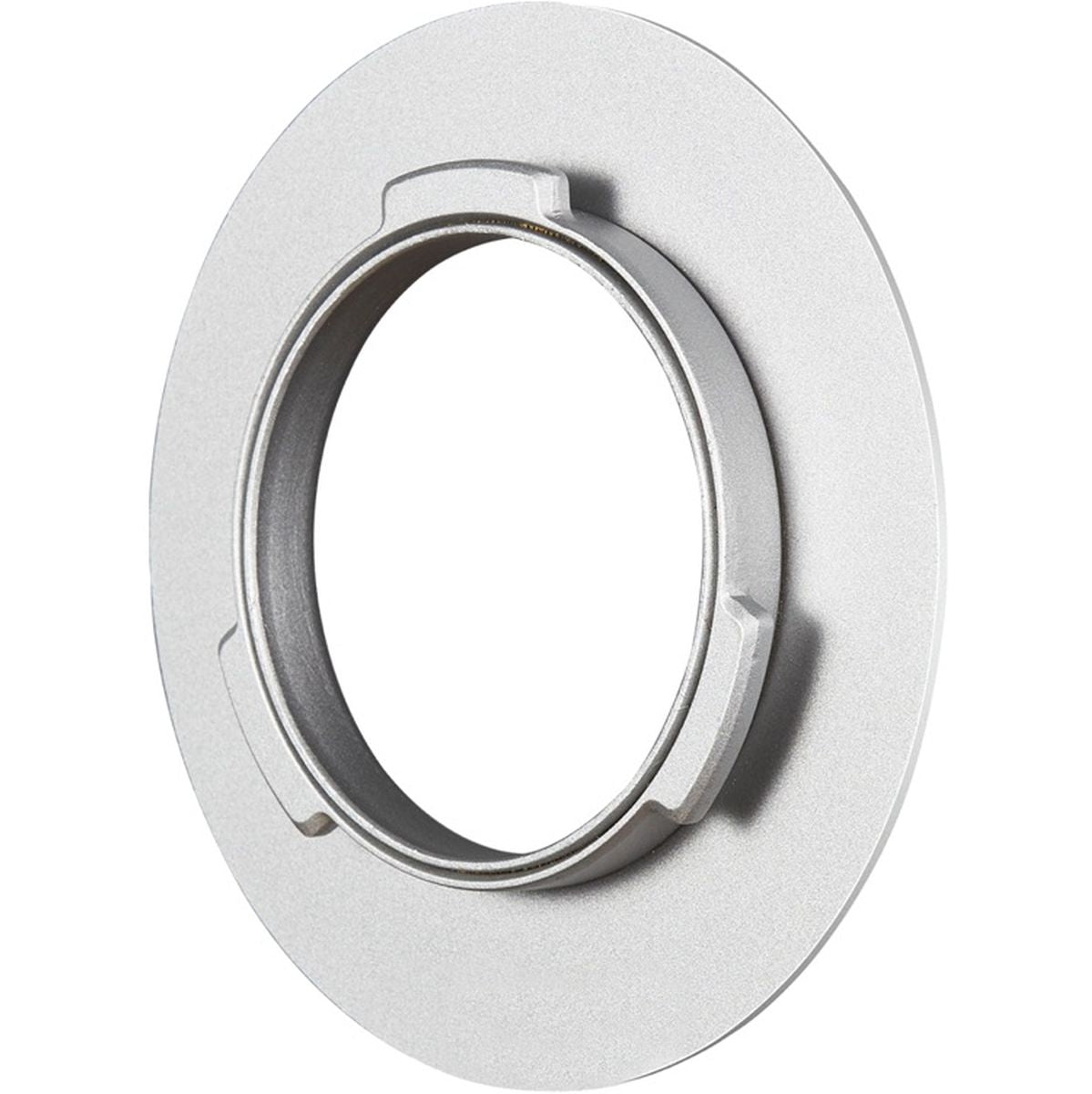 Bague softbox Godox SA-MS pour EazyFlow, plaque argentée à baïonnette vue de trois quarts