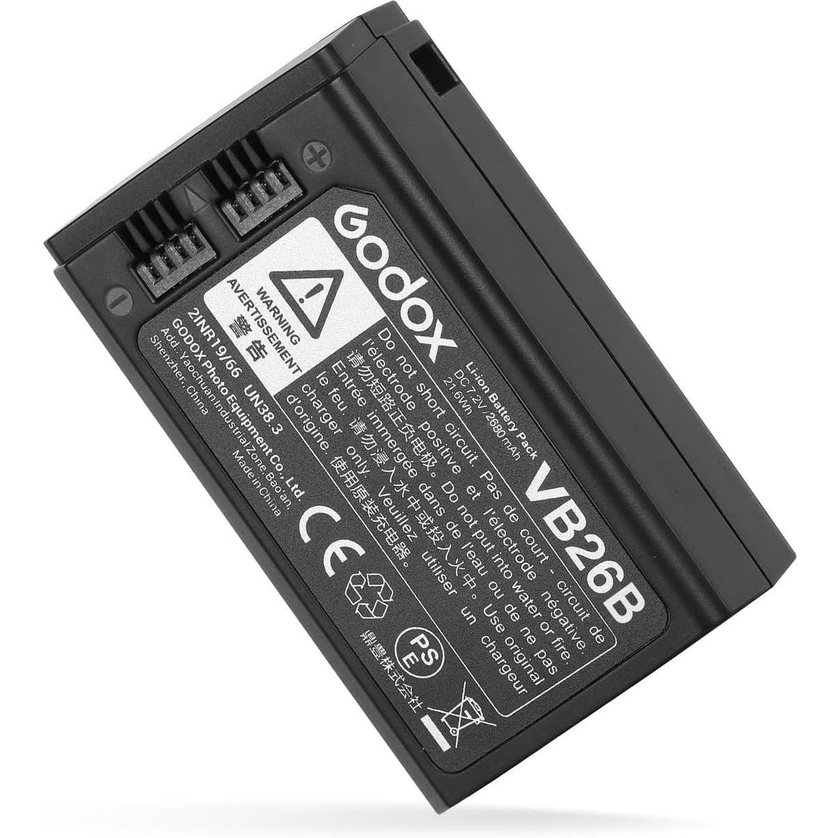 Batterie Godox VB26B pour V1 et V860III