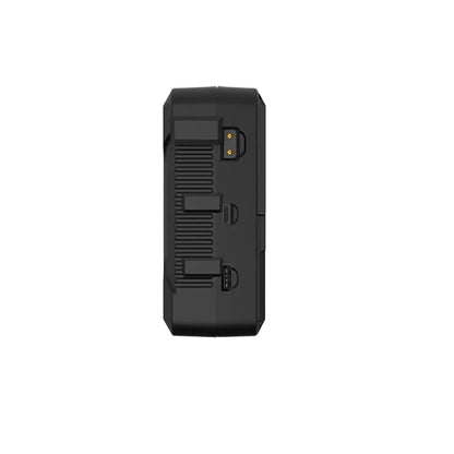 Flanc de la batterie Rolux Density II 140 Wh avec prise D-Tap et ports USB 