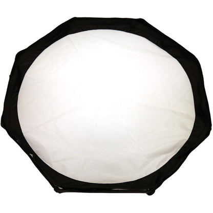 Bol beauté pliable Caruba 80 cm vu de face avec sa toile de diffusion frontale blanche en place
