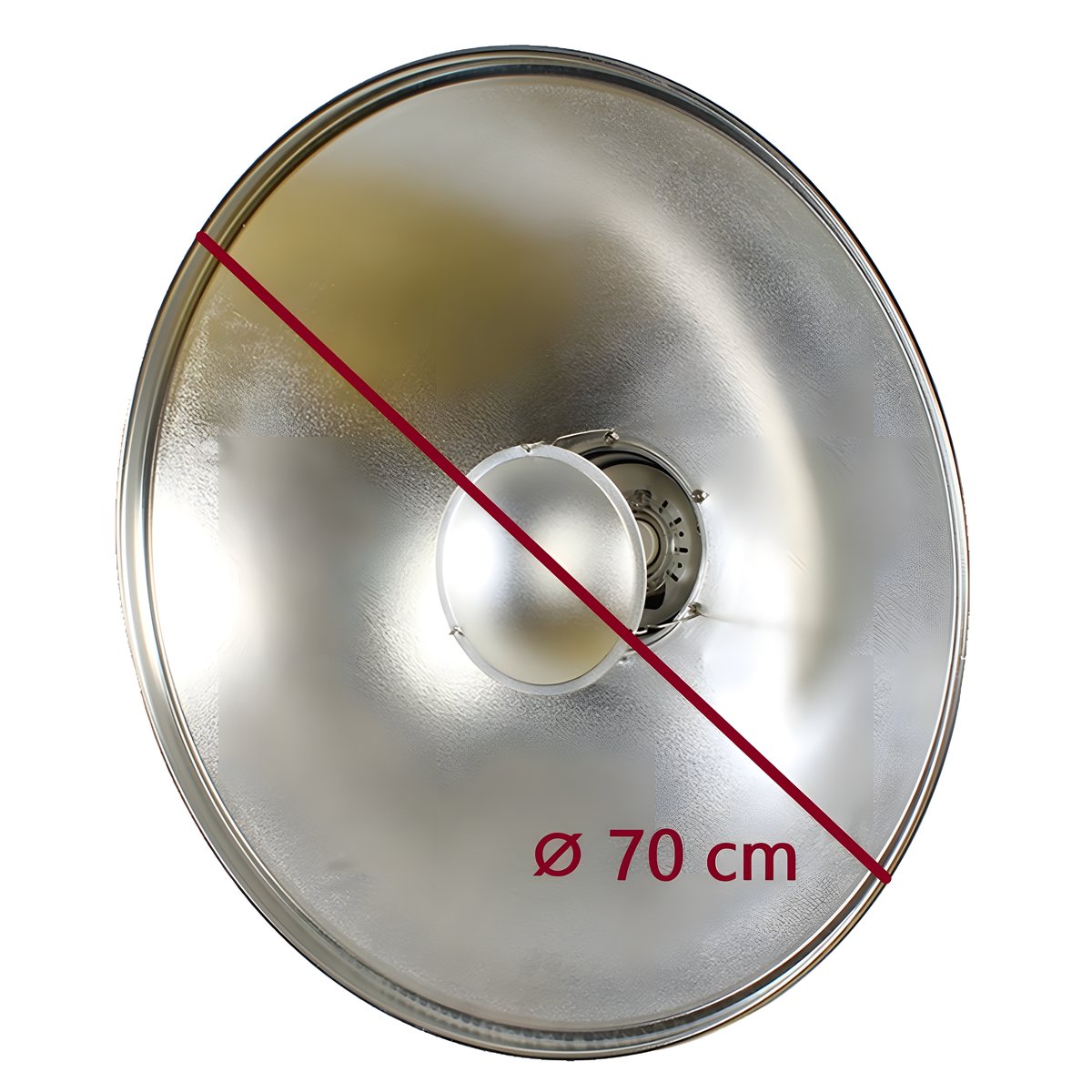 Parabole argentée du bol beauté SK-BD pour Falcon Eyes avec la cote de 70 cm 