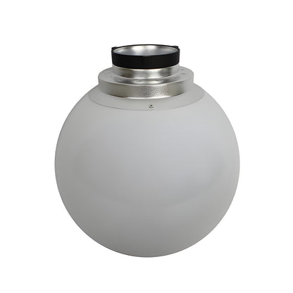 Boule diffuseur StudioKing SK-DB300 de 30 cm, monture Bowens argentée sur le dessus 