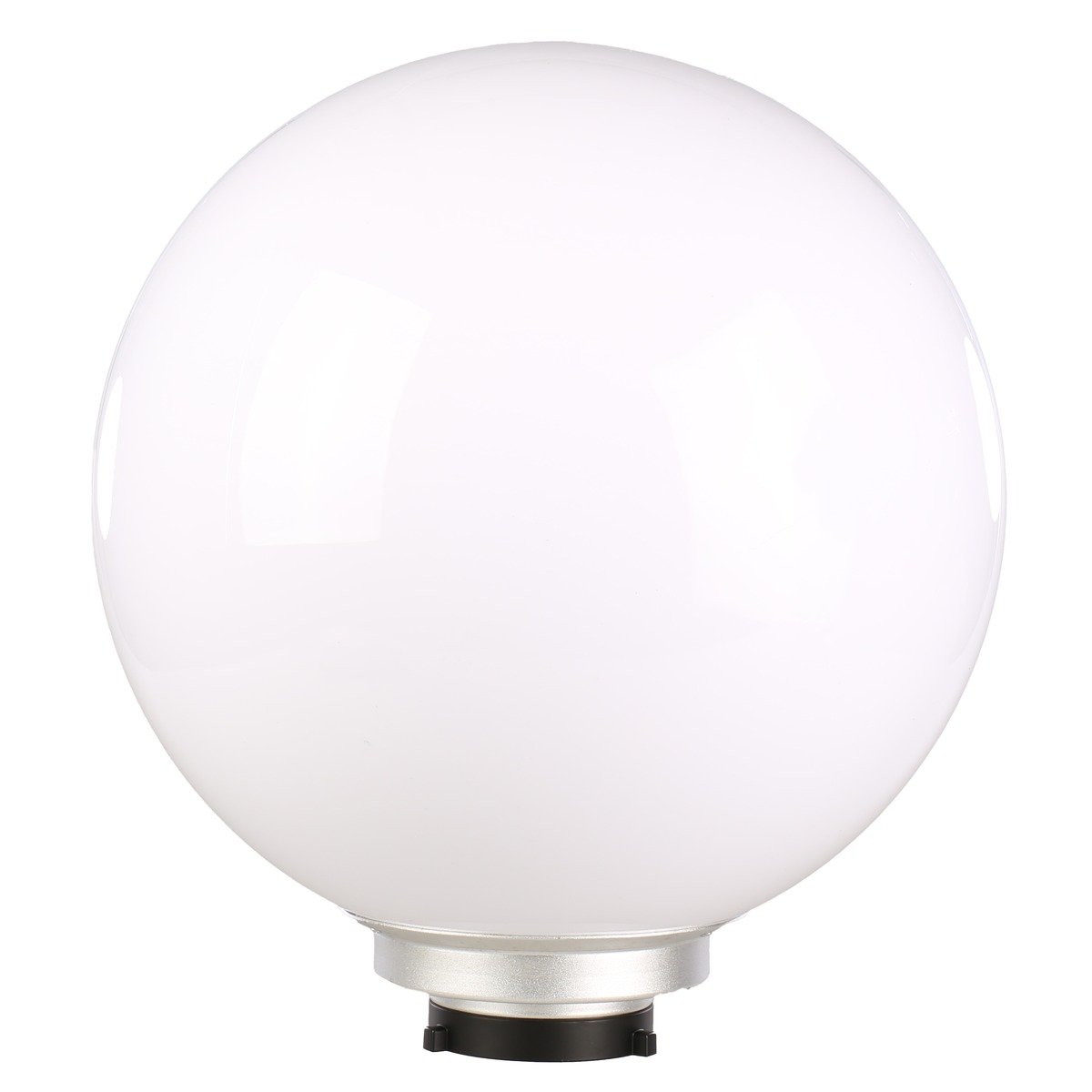Boule diffuseur StudioKing SK-DB400 de 40 cm vue de face, monture Bowens en bas 
