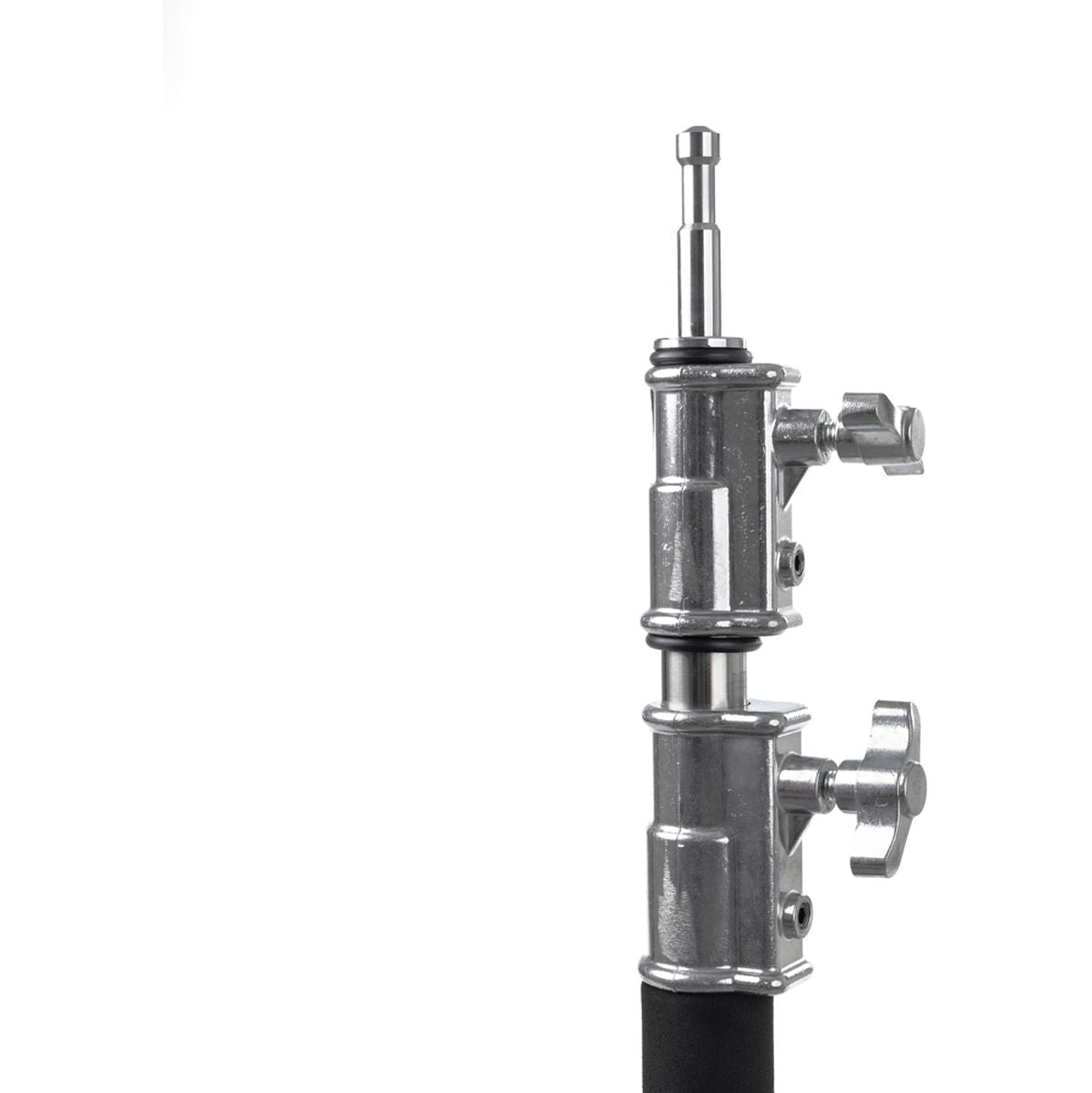 Colonne du C-Stand Caruba CCS-330 avec ses molettes de blocage et son stud 5/8 pouce
