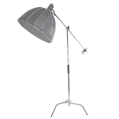 C-Stand Sirui CS02 équipé d'un bol réflecteur