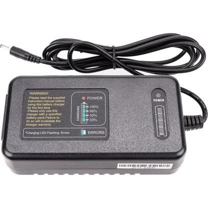 Chargeur Godox AD600PRO Serie, connecté à la batterie