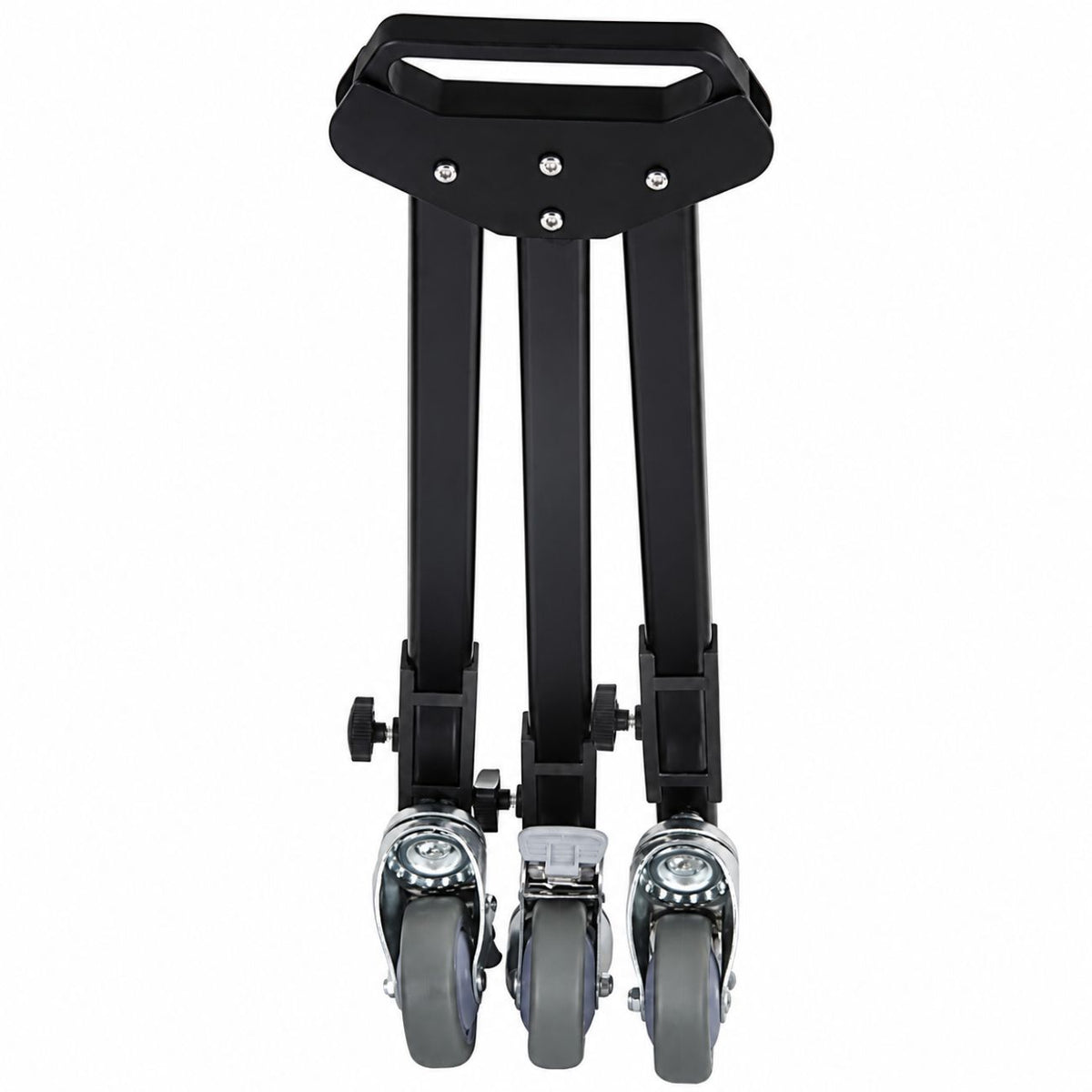 Chariot de studio Falcon Eyes PT-50, avec pied de lumière installé