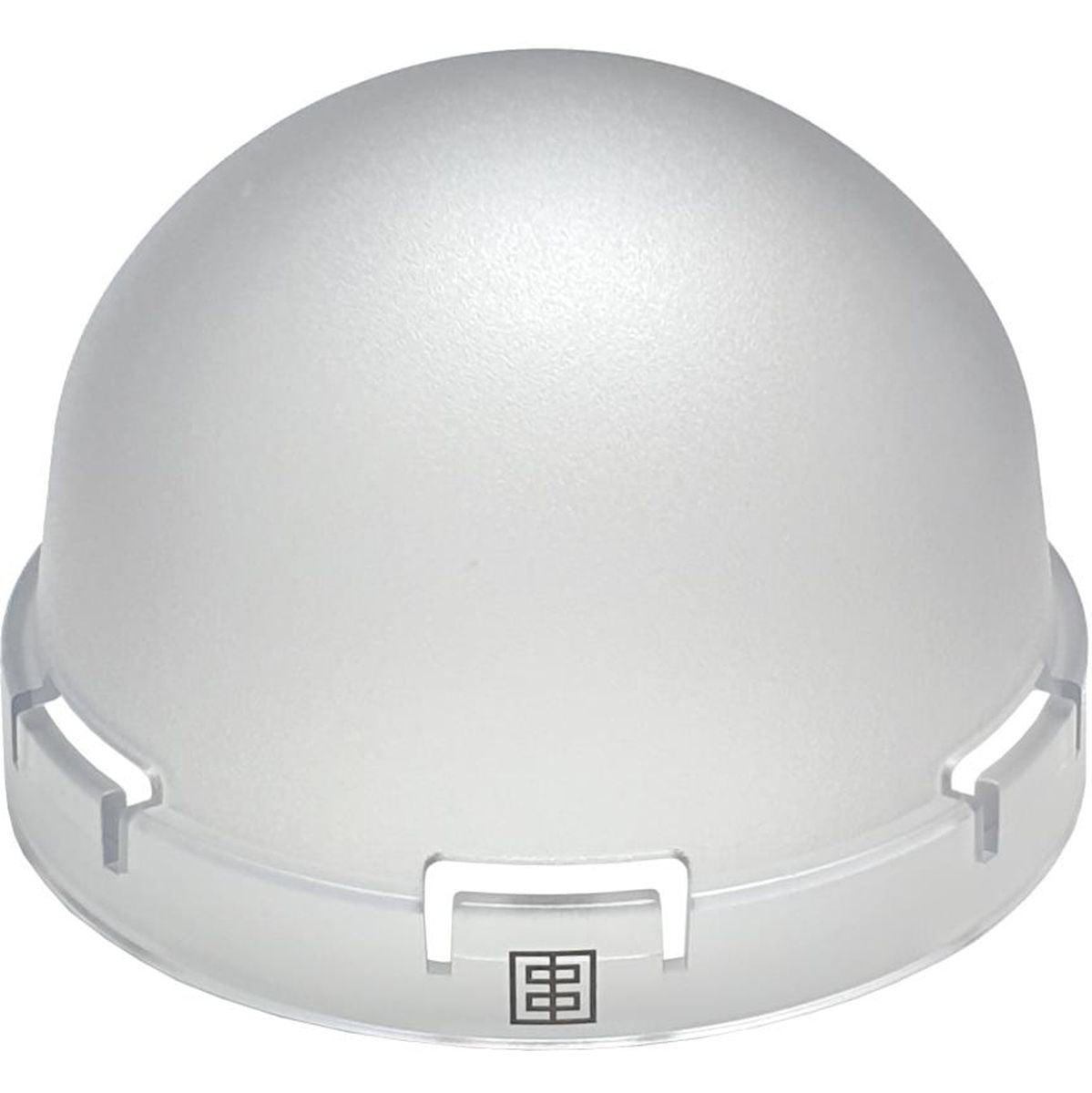Dôme diffuseur Elinchrom OCF en polycarbonate givré, clips de fixation et logo à la base