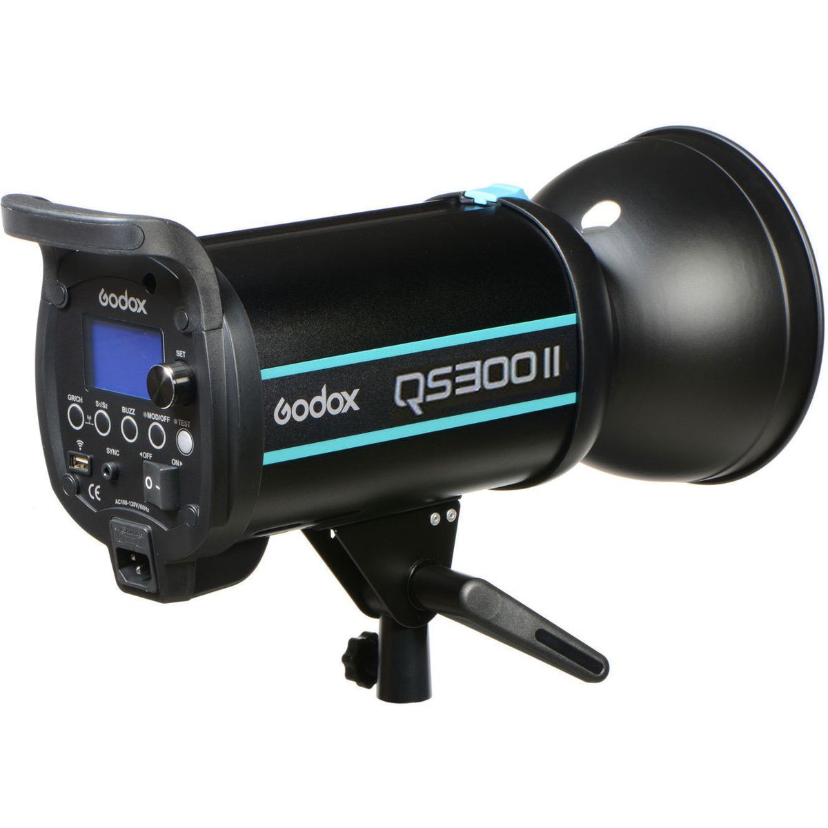 Flash studio Godox QS300II, packaging et accessoires fournis