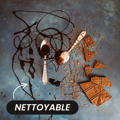 flat lay nettoyable facilement