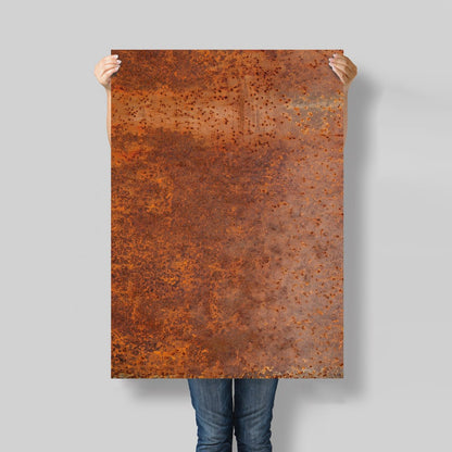 flatlay backdrop collection rouille metaux 3190