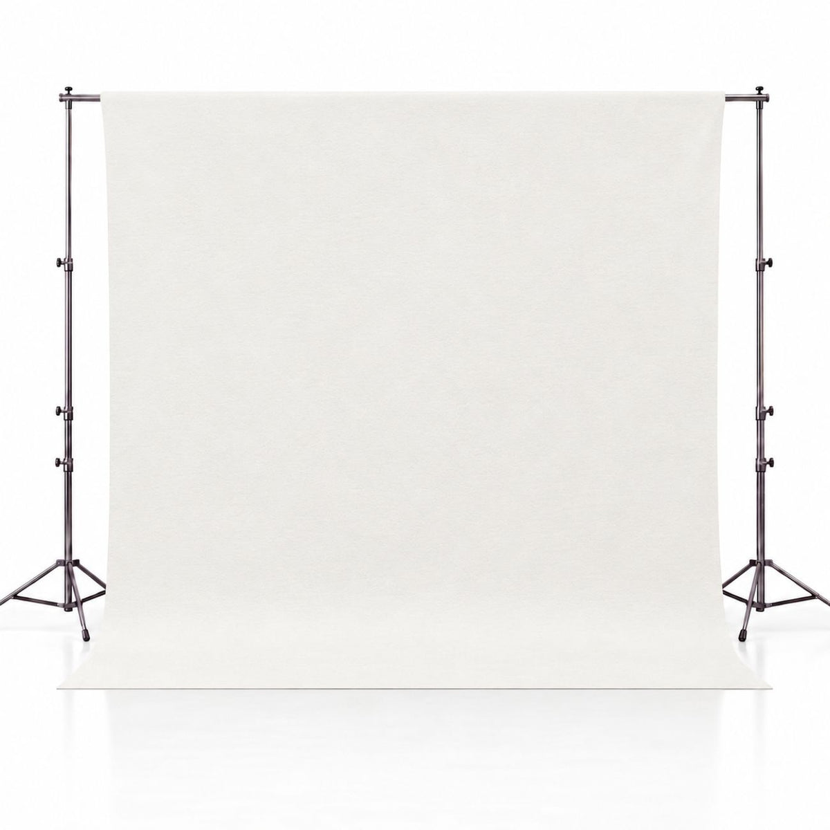 Fond photo anti-froissage Caruba 2,6 x 3 m, coloris blanc, vue 5 