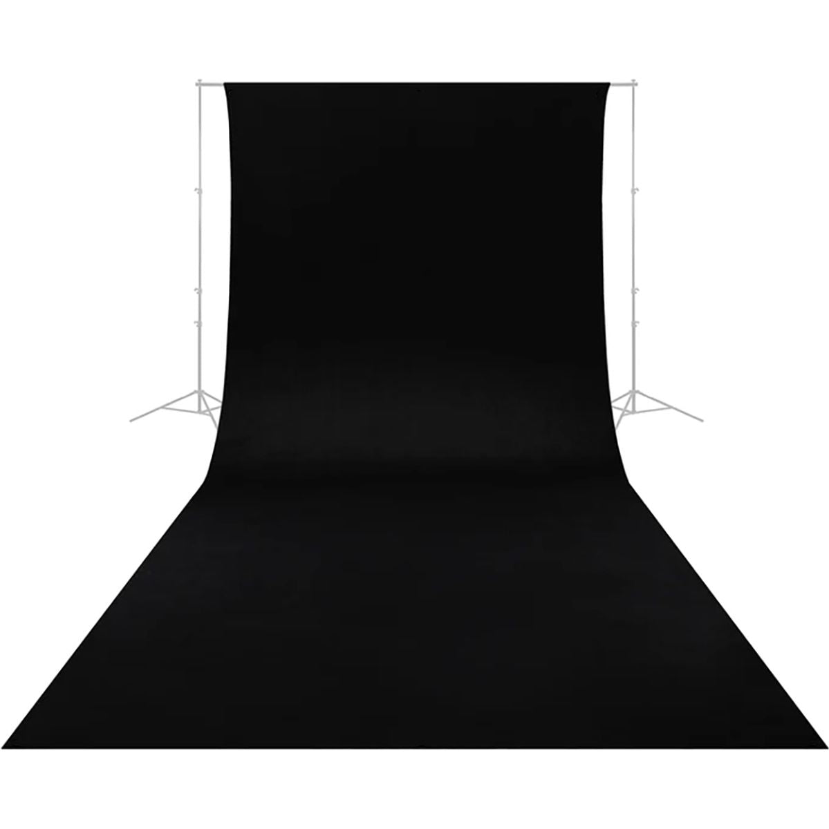 Fond Photo Anti-Froissage Caruba 2,6 x 6 m, coloris noir 