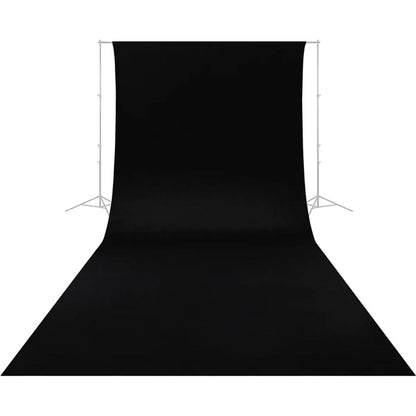 Fond Photo Anti-Froissage Caruba 2,6 x 6 m, coloris noir 