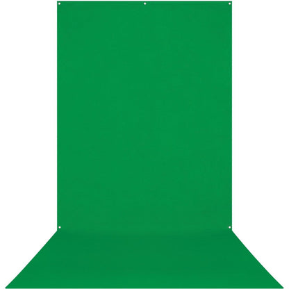 Fond Photo Anti-Froissage Westcott X-Drop Sweep 1,5 x 3,7 m, coloris vert chroma key 