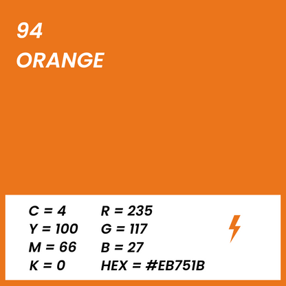fond papier orange couleur
