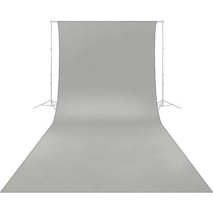 Fond Photo Anti-Froissage Caruba 2,6 x 6 m, coloris gris 