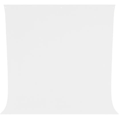 Toile de Fond Photo Anti-Froissage Westcott 2,7 x 3 m, coloris blanc 