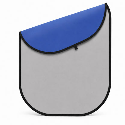 fond photo pliable double face bleu gris
