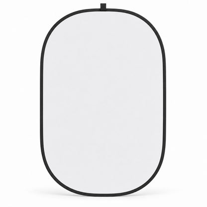 fond pliable photo face blanc