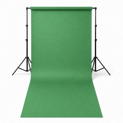 Fond vinyle Falcon Eyes - 1,35 x 6,09 m - Vert chroma key