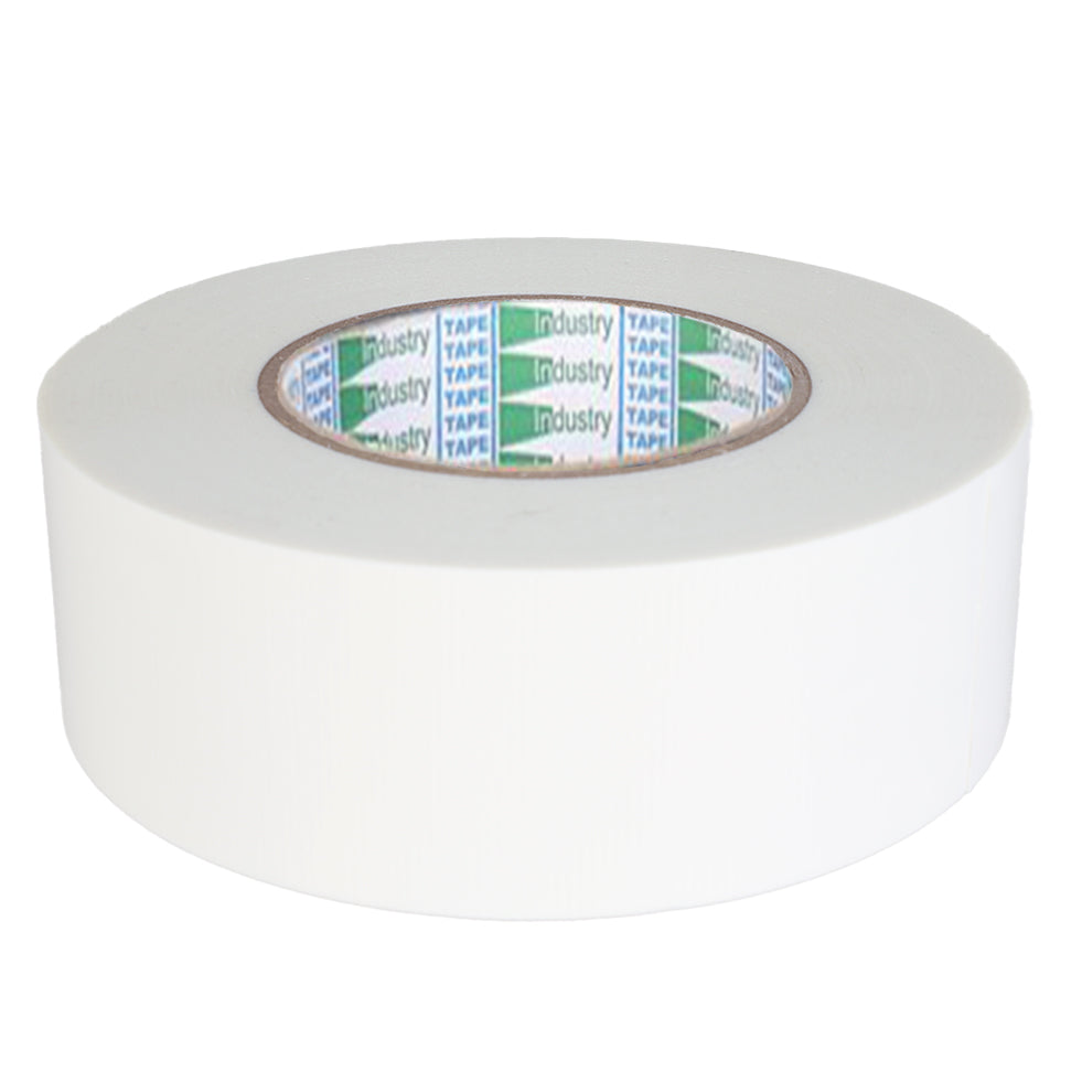 Gaffer tape Falcon Eyes blanc vu de profil, largeur de 5 cm visible 