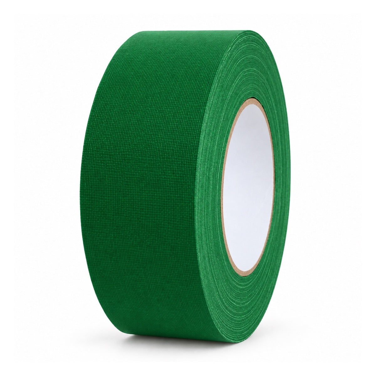 Gaffer tape Falcon Eyes vert 5 cm x 50 m pour fond vert, vu de trois quarts 