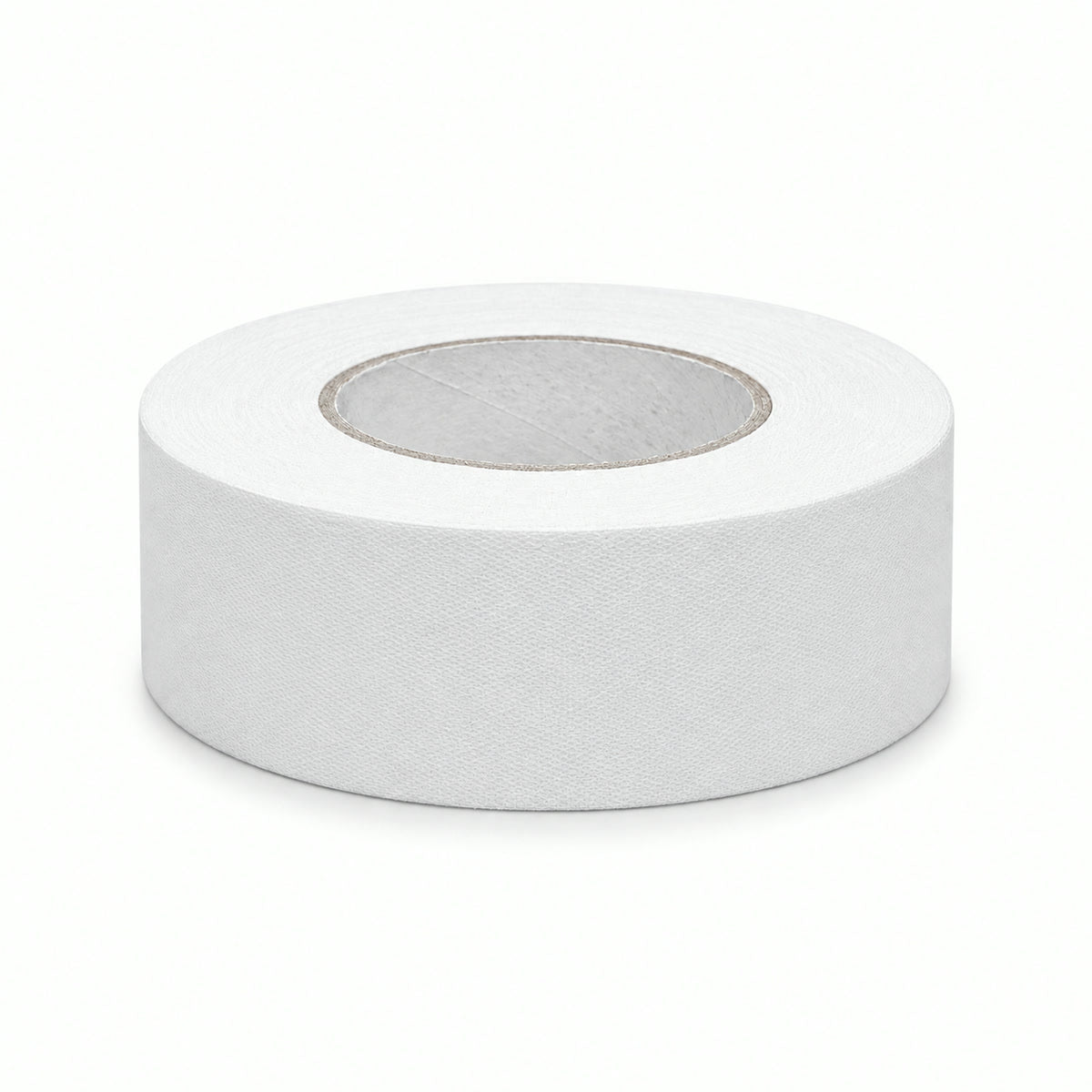 Rouleau de gaffer tape mat Caruba blanc vu de profil 