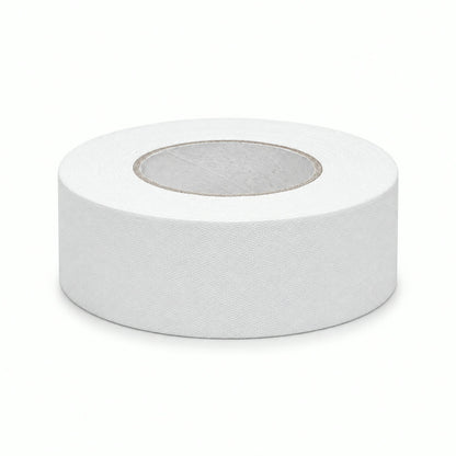 Rouleau de gaffer tape mat Caruba blanc vu de profil 