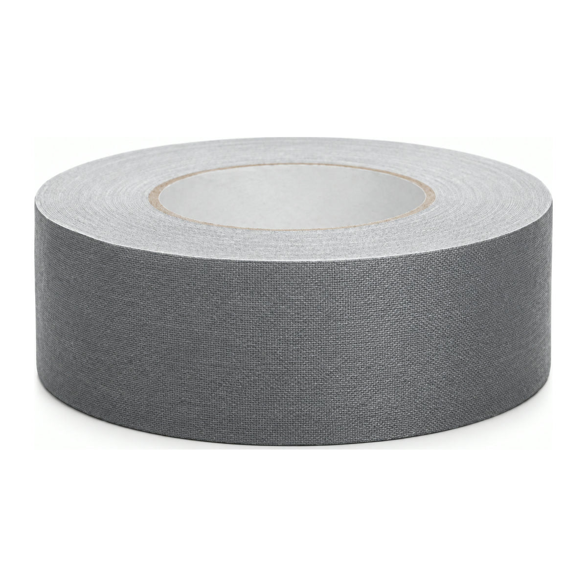 Rouleau de gaffer tape mat Caruba gris vu de profil 