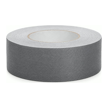 Rouleau de gaffer tape mat Caruba gris vu de profil 