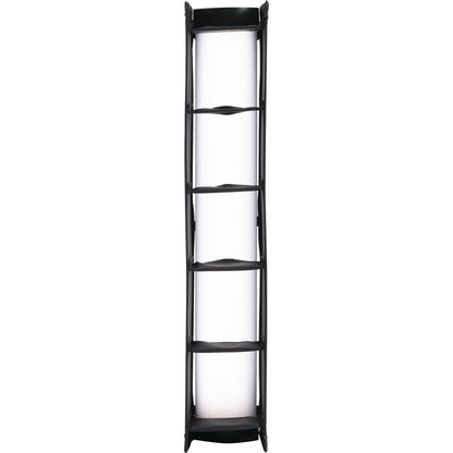 Grille nid d'abeille Nanlite pour Pavotube 6C II, installée sur le tube