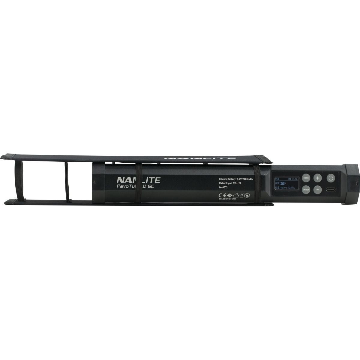 Grille nid d'abeille Nanlite pour Pavotube 6C II, sangles élastiques