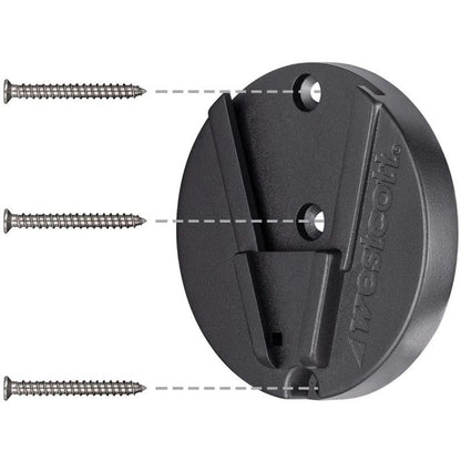 Softbox approchée d'un speedring Westcott Float fixé au mur, en situation