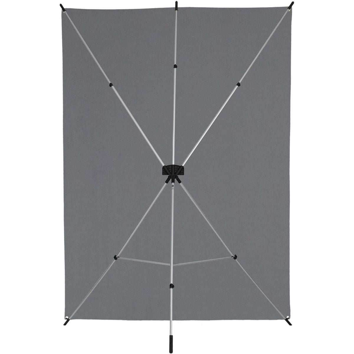 Kit Fond Photo Westcott X-Drop + Support 1,5 x 2,1 m, coloris gris, vue de dos de l'armature du support X-Drop 