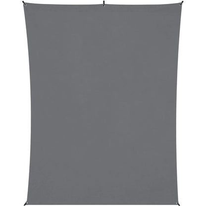 Kit Fond Photo Westcott X-Drop + Support 1,5 x 2,1 m, coloris gris, vue de face 