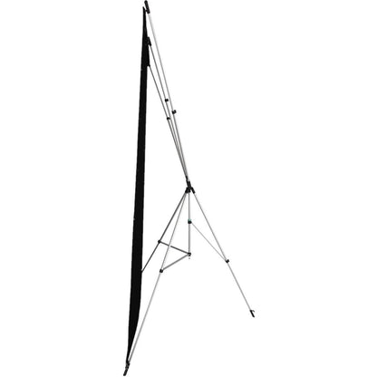 Kit Fond Photo Westcott X-Drop + Support 1,5 x 2,1 m, coloris noir, vue de profil du support 