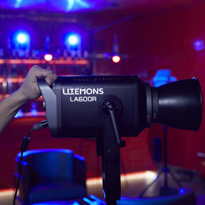 Lampe LED Godox Litemons LA600R, panneau de contrôle