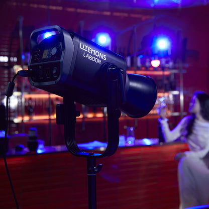 Lampe LED Godox Litemons LA600R, monture Bowens