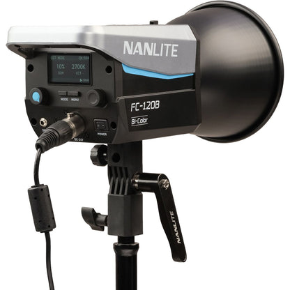 Lampe LED Nanlite FC-120B, écran de contrôle