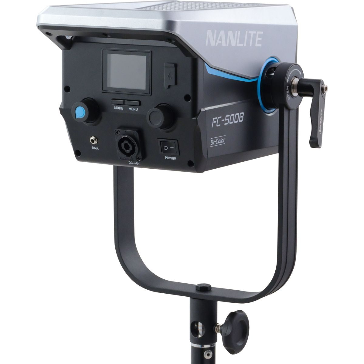Lampe LED Nanlite FC-500B, vue de face
