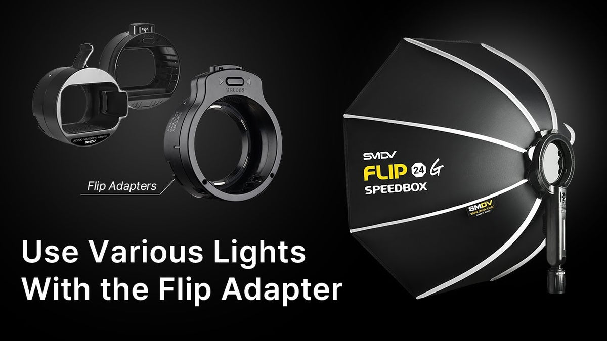 Charger la vidéo: Softbox SMDV Speedbox-FLIP