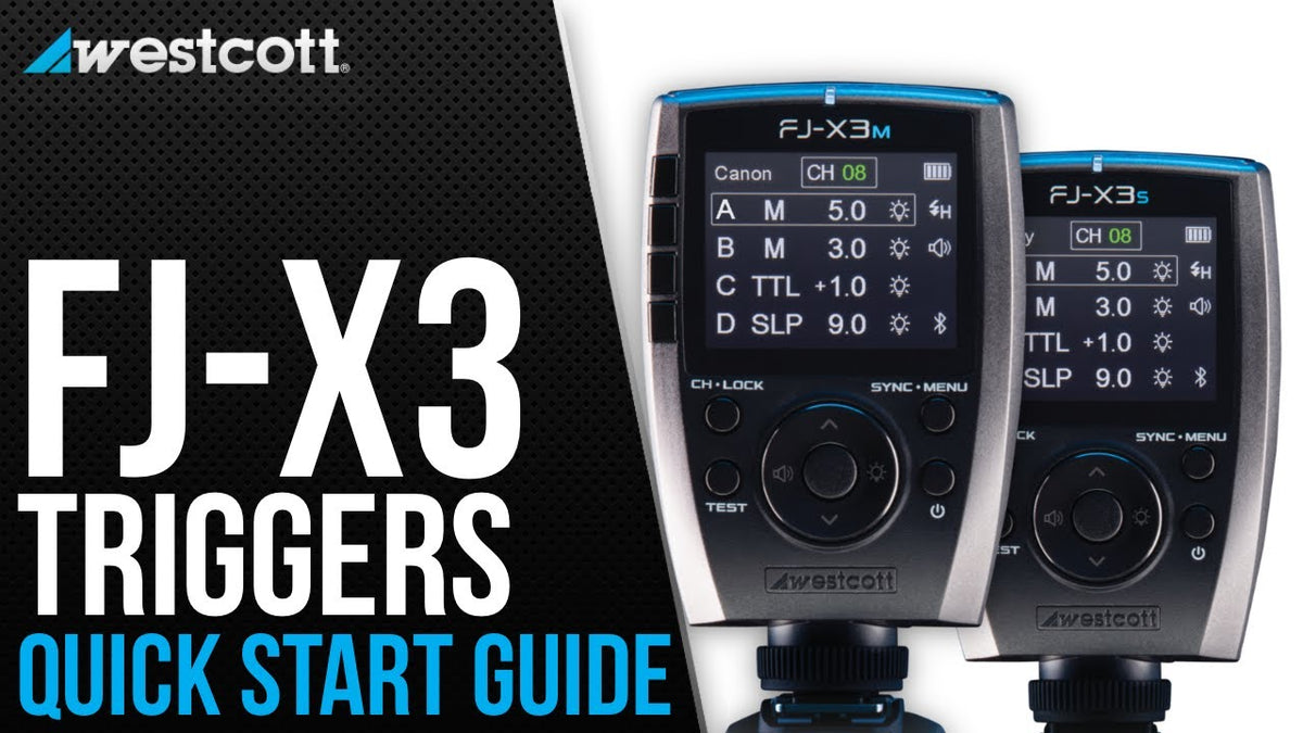 Charger la vidéo: Vidéo Westcott FJ-X3