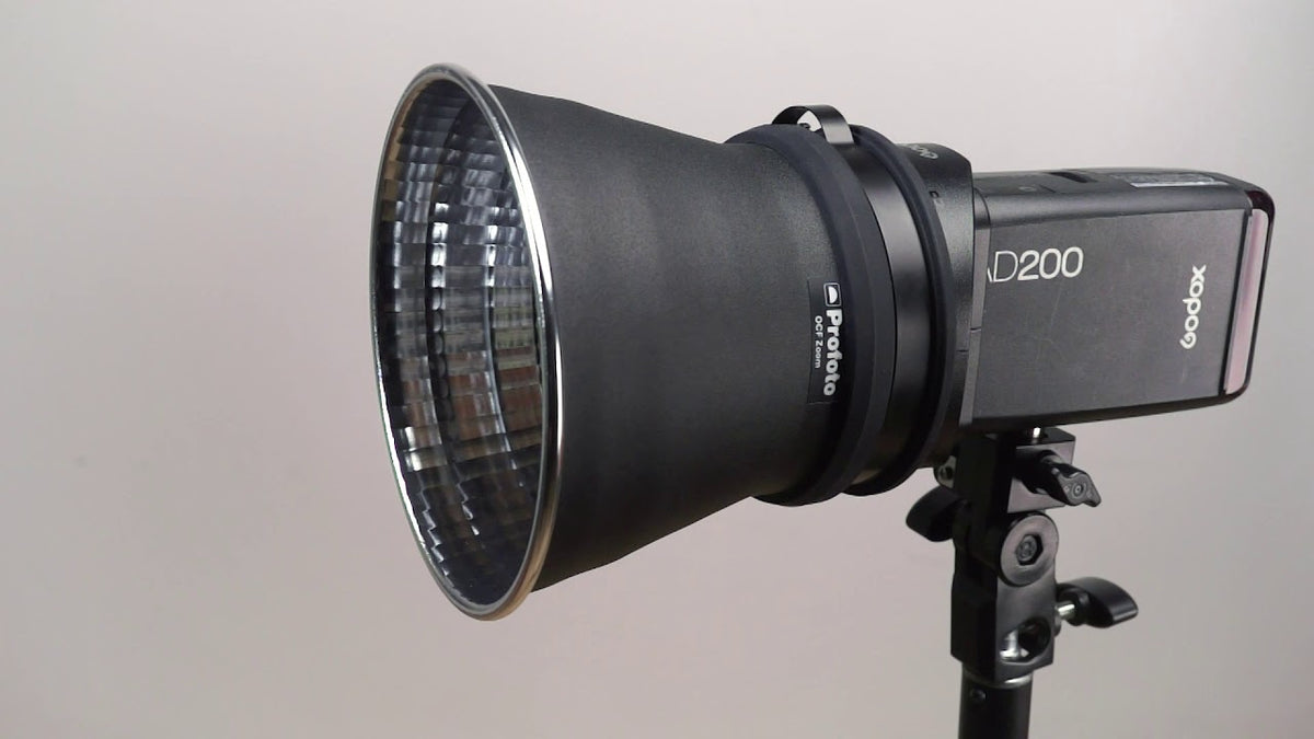 Charger la vidéo: Adaptateur Profoto Godox AD-P