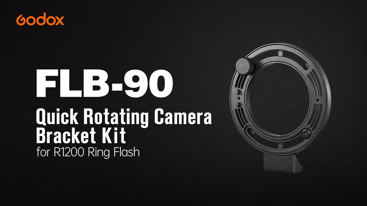 Charger la vidéo: Support rotatif Godox FLB-90