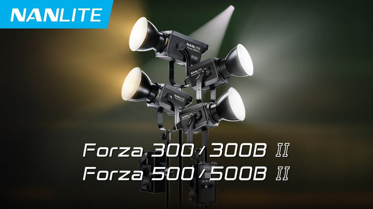 Charger la vidéo: Vidéo Nanlite Forza 300 II et 500 II