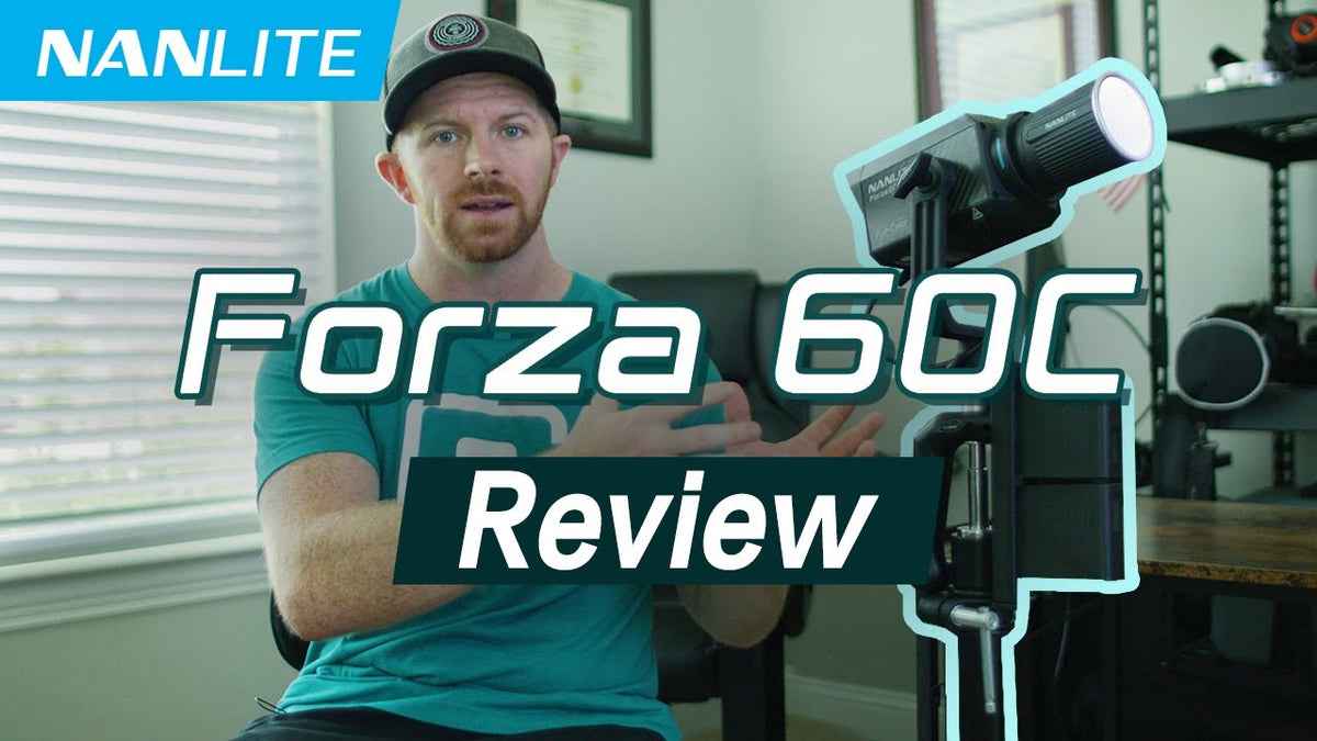 Charger la vidéo: Vidéo test Nanlite Forza 60C