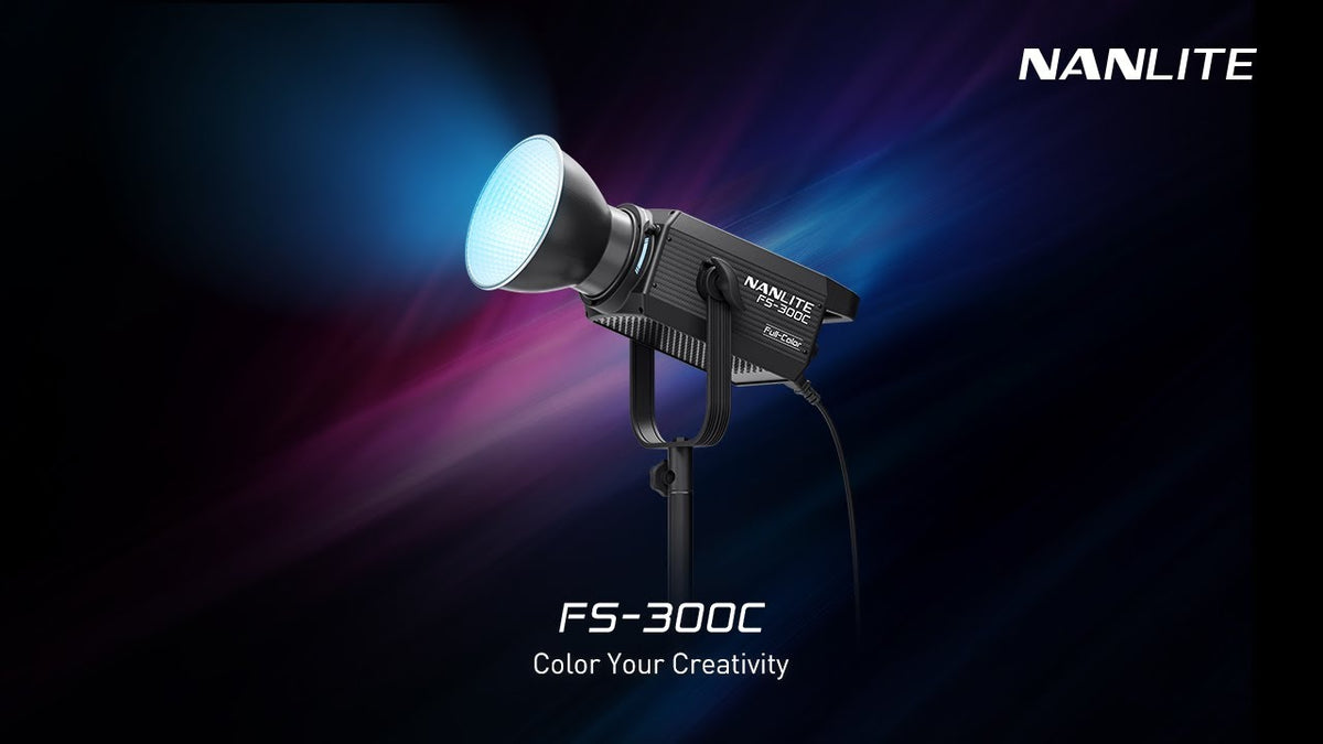 Charger la vidéo: Vidéo Nanlite FS-300C