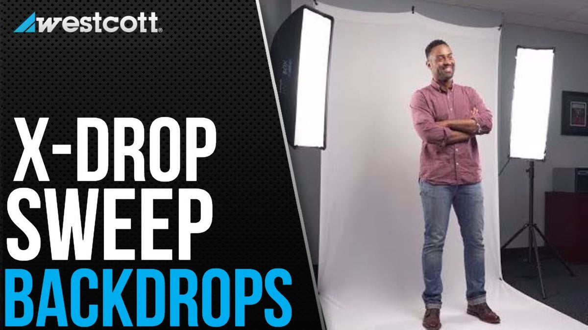 Charger la vidéo: vidéo Fond photo X-Drop Sweep 1,5 x 3,7